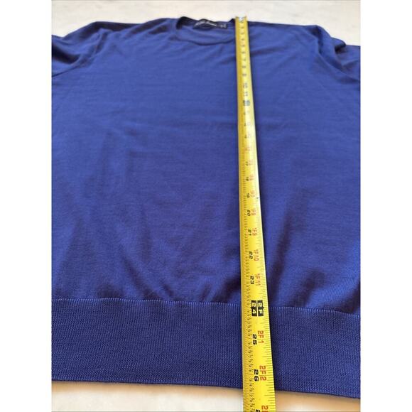 Ralph Lauren Purple Label Men's Lightweight 100% Cashmere Crewneck Sweater L - Picture 7 of 7